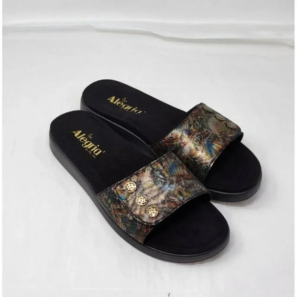 Alegria Copacetic Copper Lilie Slide Sandals Women's Size 39 US 9 - Picture 2 of 7